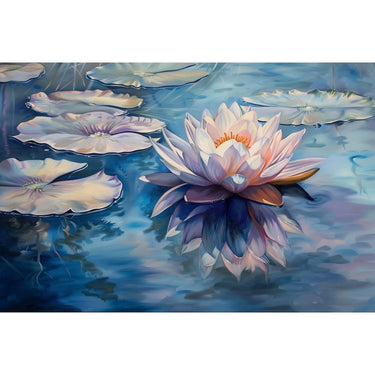 Lotus Oil Canvas